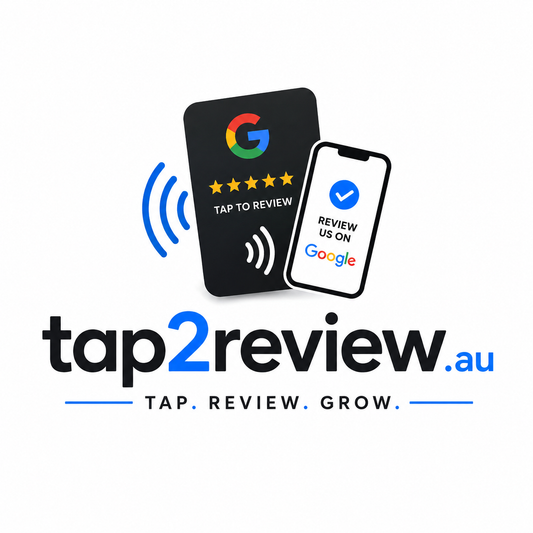 Black NFC Google Review Card